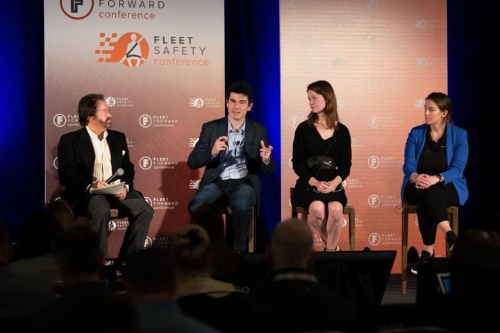 At this 2022 Fleet Forward Conference session, panelists discussed the importance of a holistic approach to ESG initiatives. - Photo: Ross Stewart, RMS3Digital
